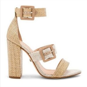 Schultz raffia high heel sandals
